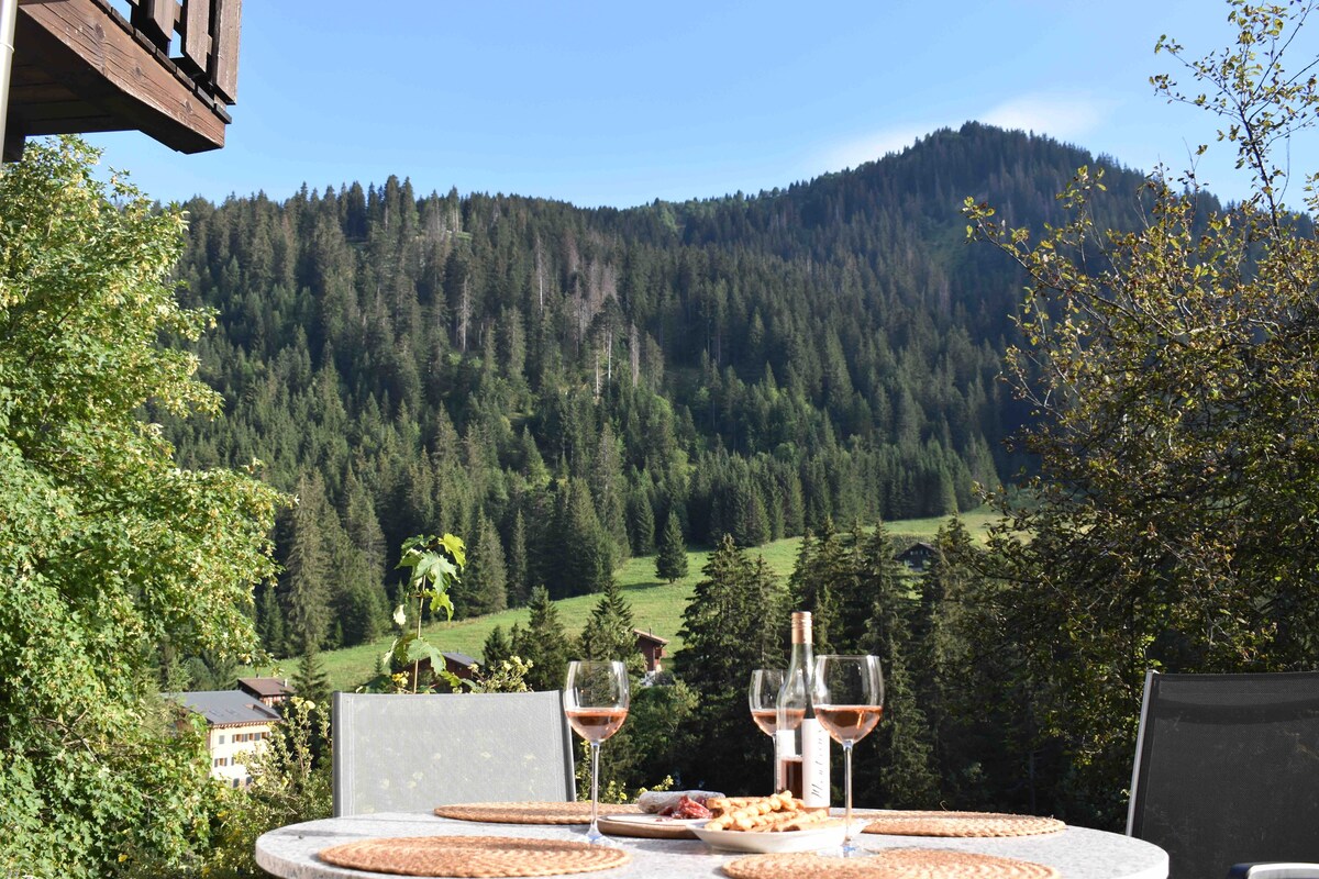 Chalet familial pour l'été