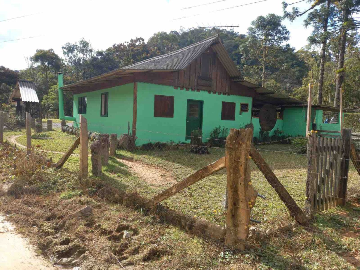 Casa de campo no Rio Manso em Jaraguá-Sc