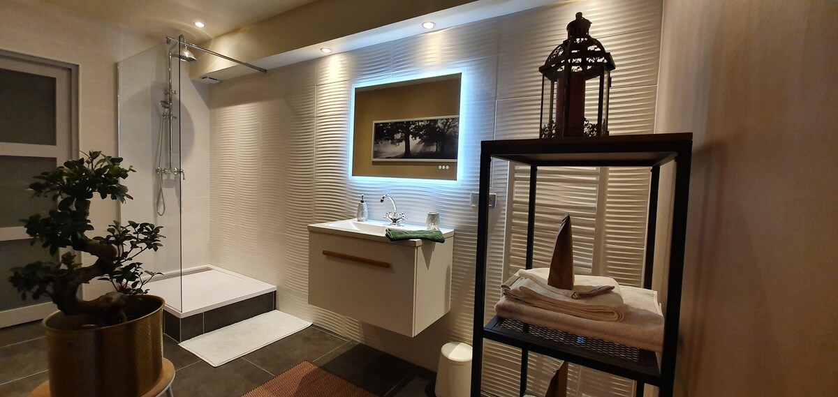 Suite deluxe avec jacuzzi spa sauna