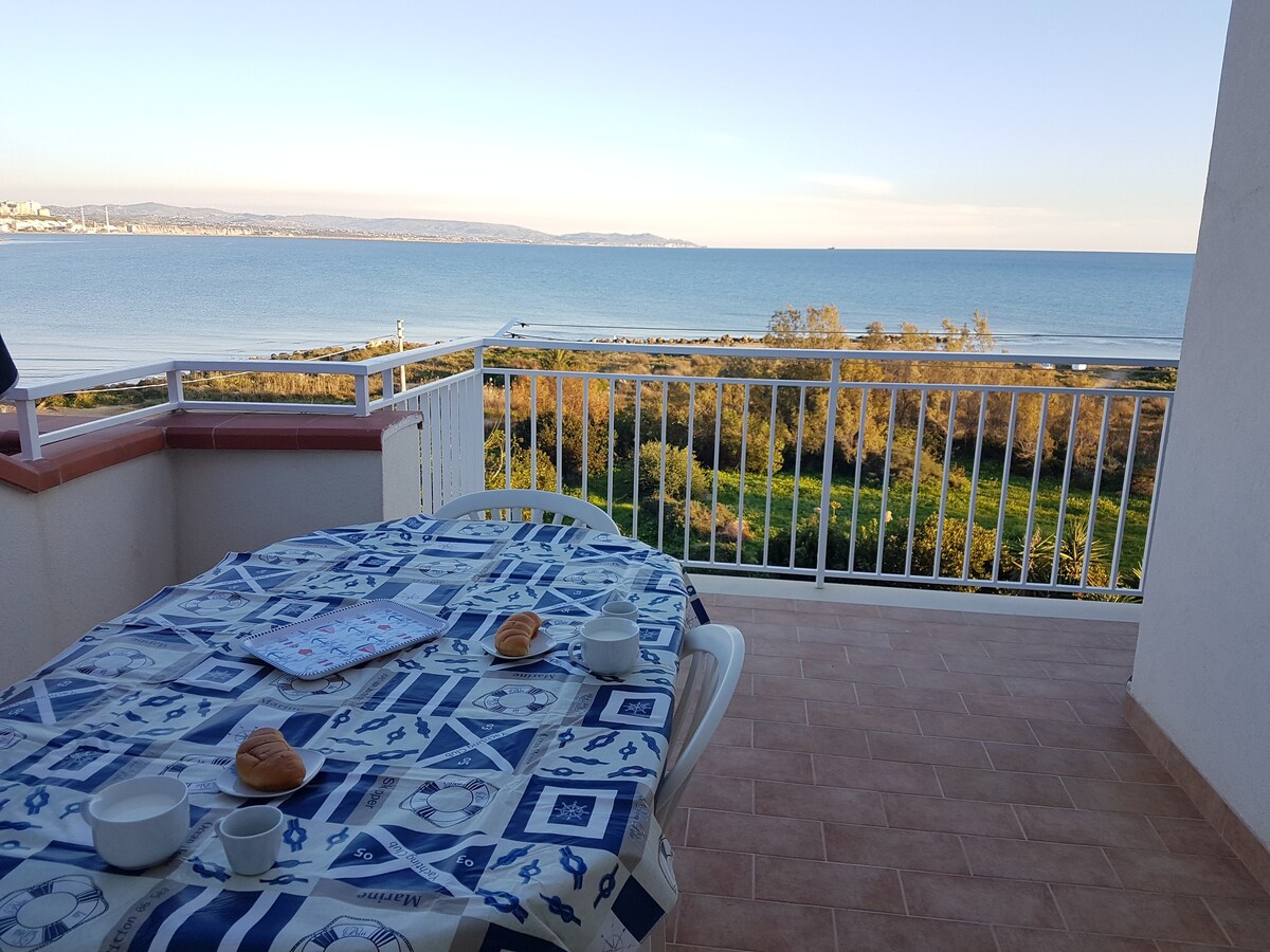 House - view Scala dei Turchi