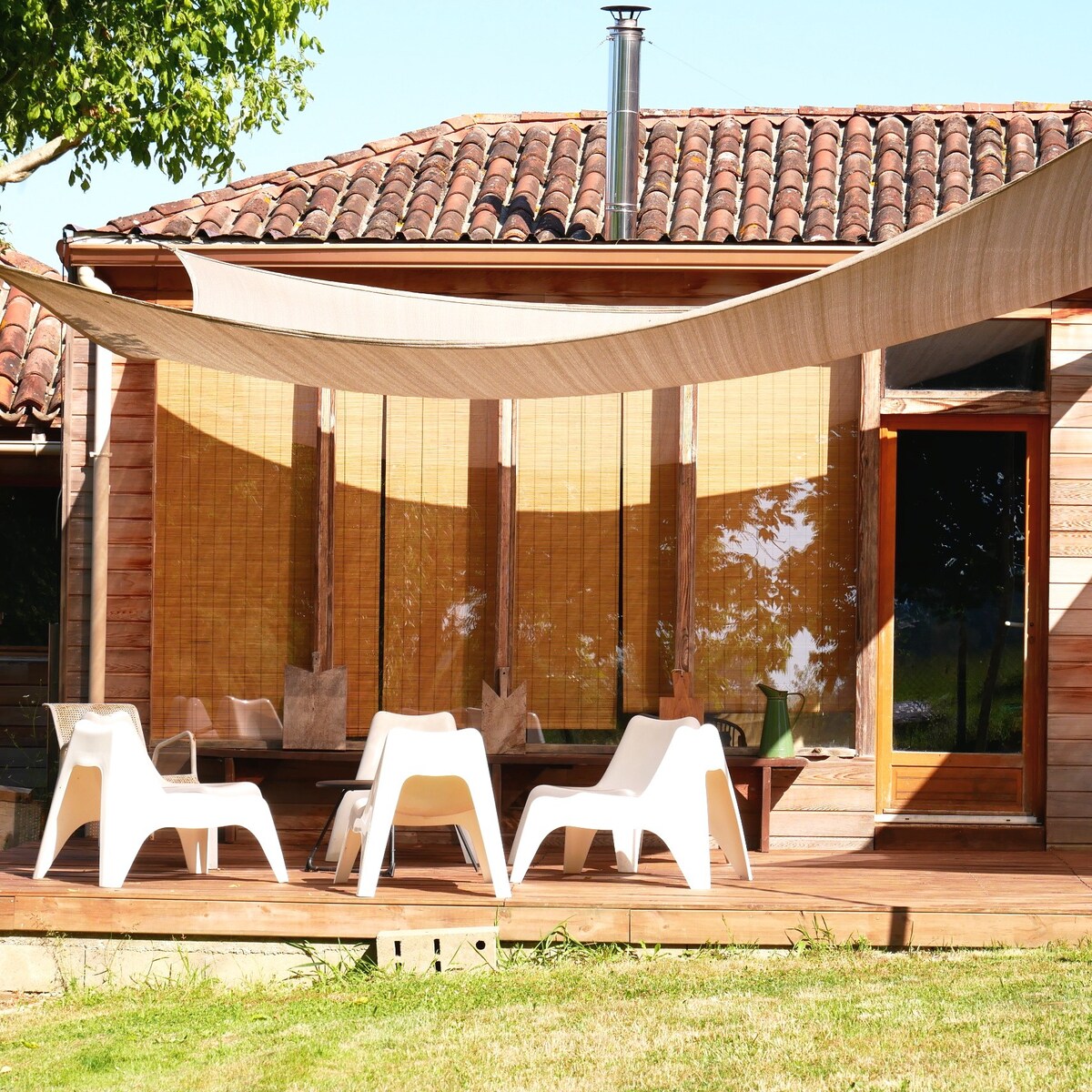 Grande maison calme  piscine entre Gers & Landes