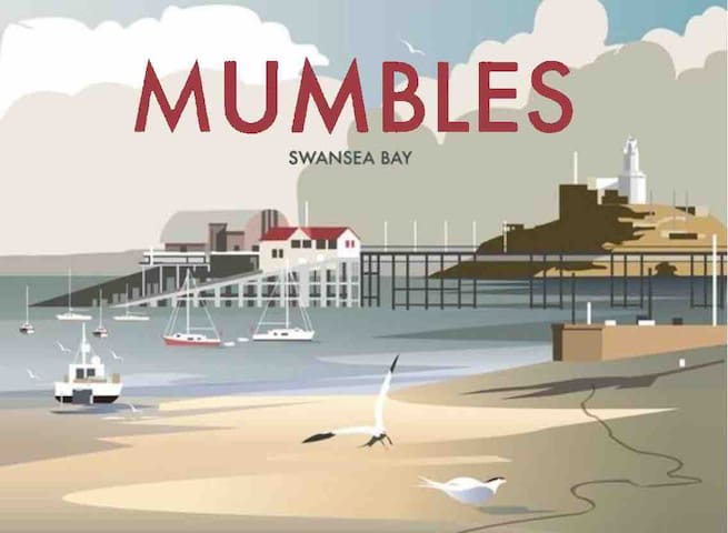 The Mumbles Swansea的民宿