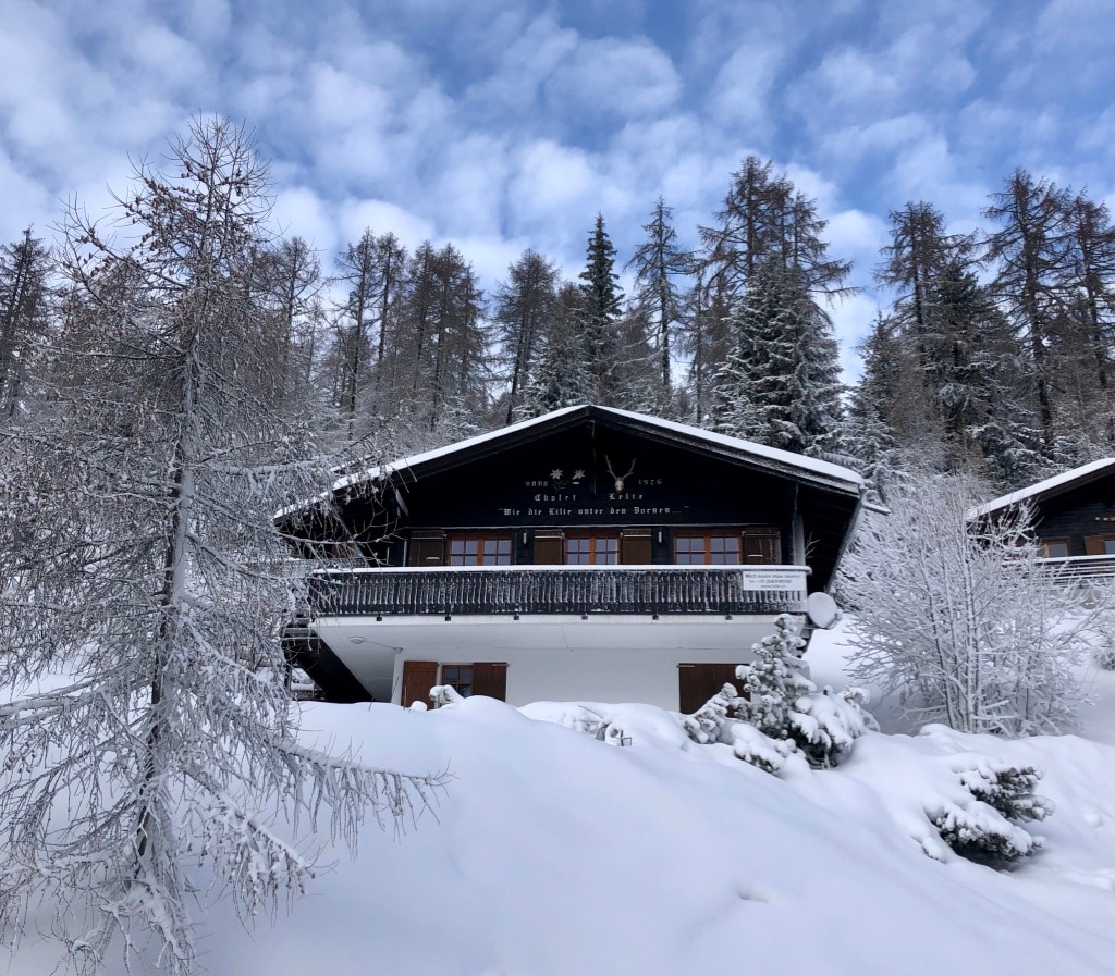 瑞士贝尔瓦尔德滑雪度假木屋