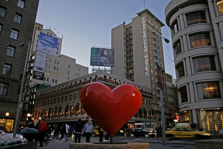 旧金山的民宿