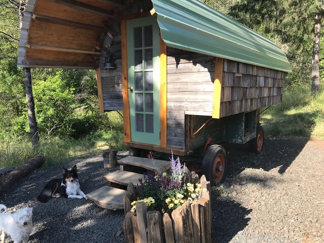 Sheepherder Wagon # 2 at Blakesley Creek Farm