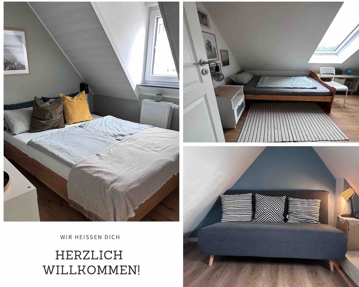 Zwei Zimmer für euch