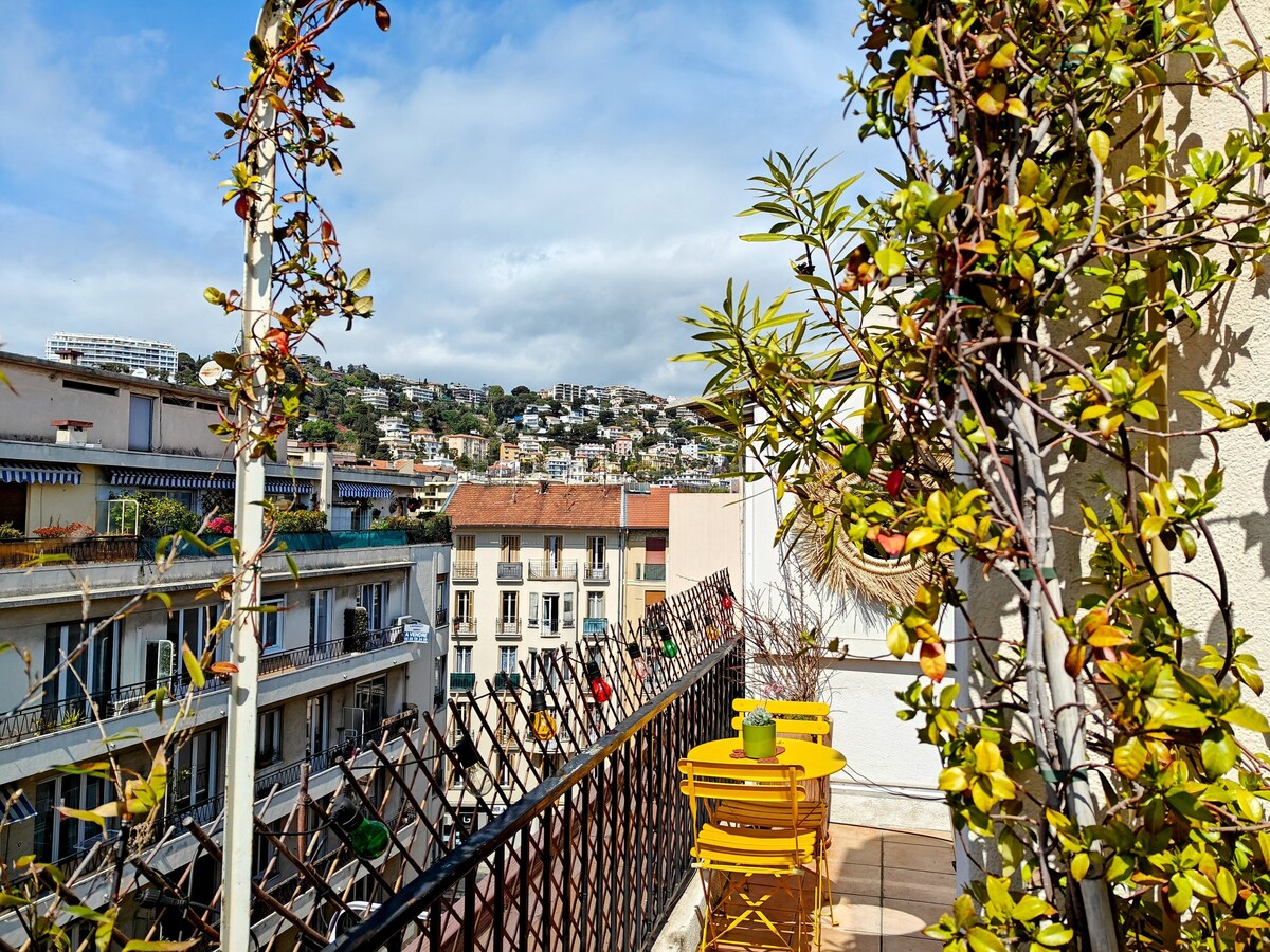 Cosy apartment Rooftop close to Gambetta