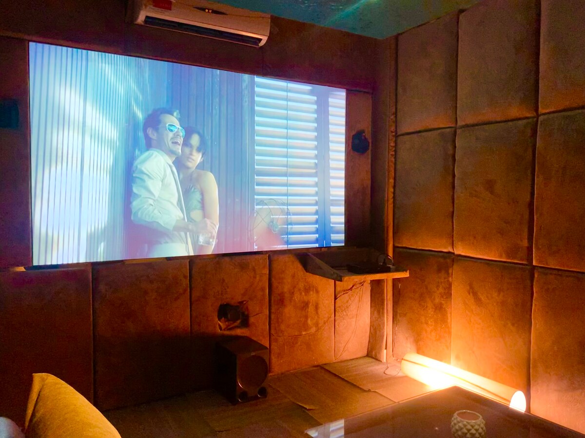 5. Cozy 3bhk Pvt Theater, get-together by instay