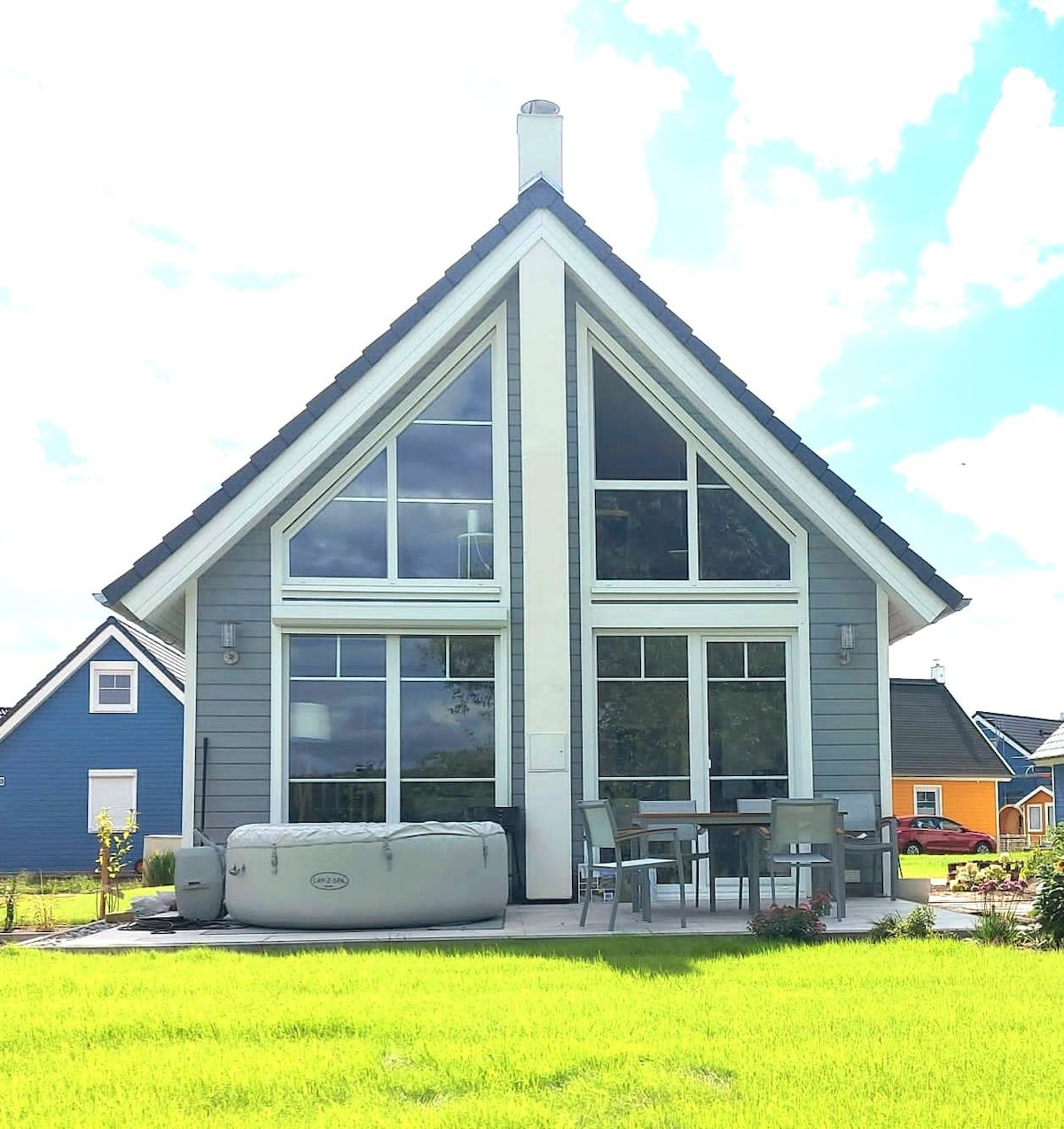 Hafenhaus Panoramablick mit Sauna & Whirlpool