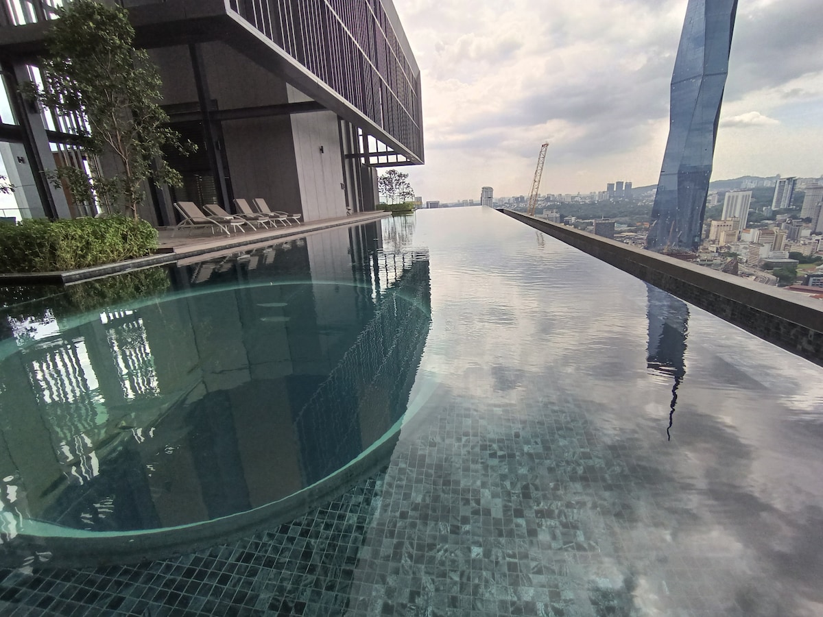 Comfy twin Apart, Lucentia Residence,Infinity Pool