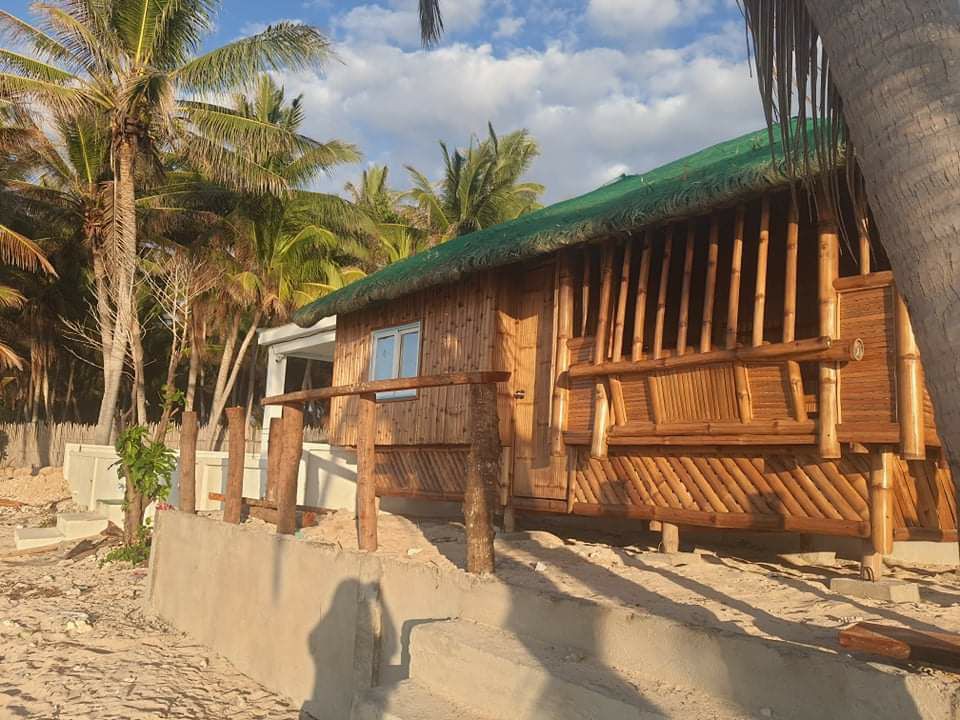 独立kubo ，海滩景观，带1台空调，独立卫生间