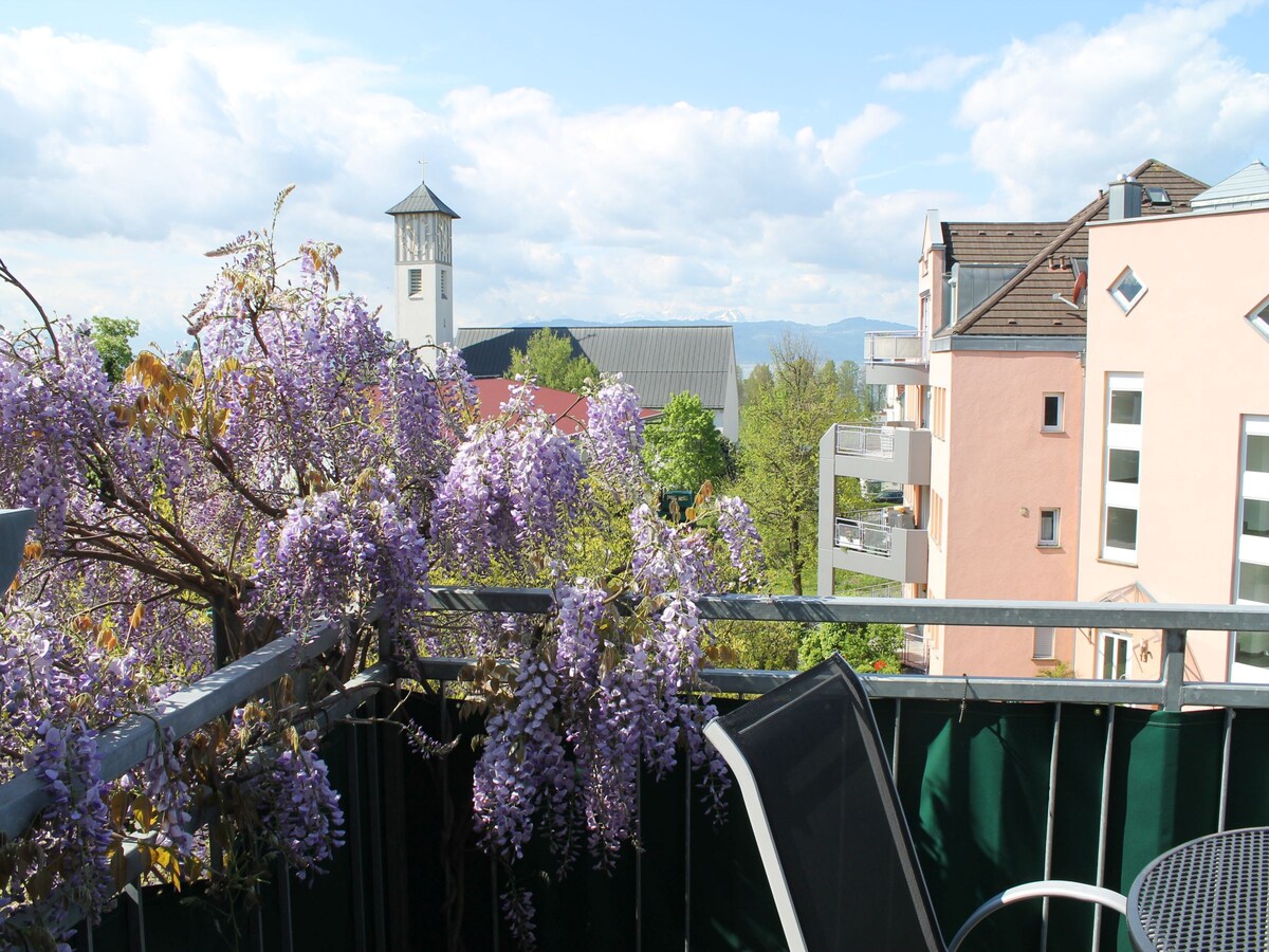 Bio Obst- und Ferienhof Schöngarten, (Lindau am Bodensee), Ferienwohnung 3, 100 qm, 2 Schlafräume, max. 4 Personen