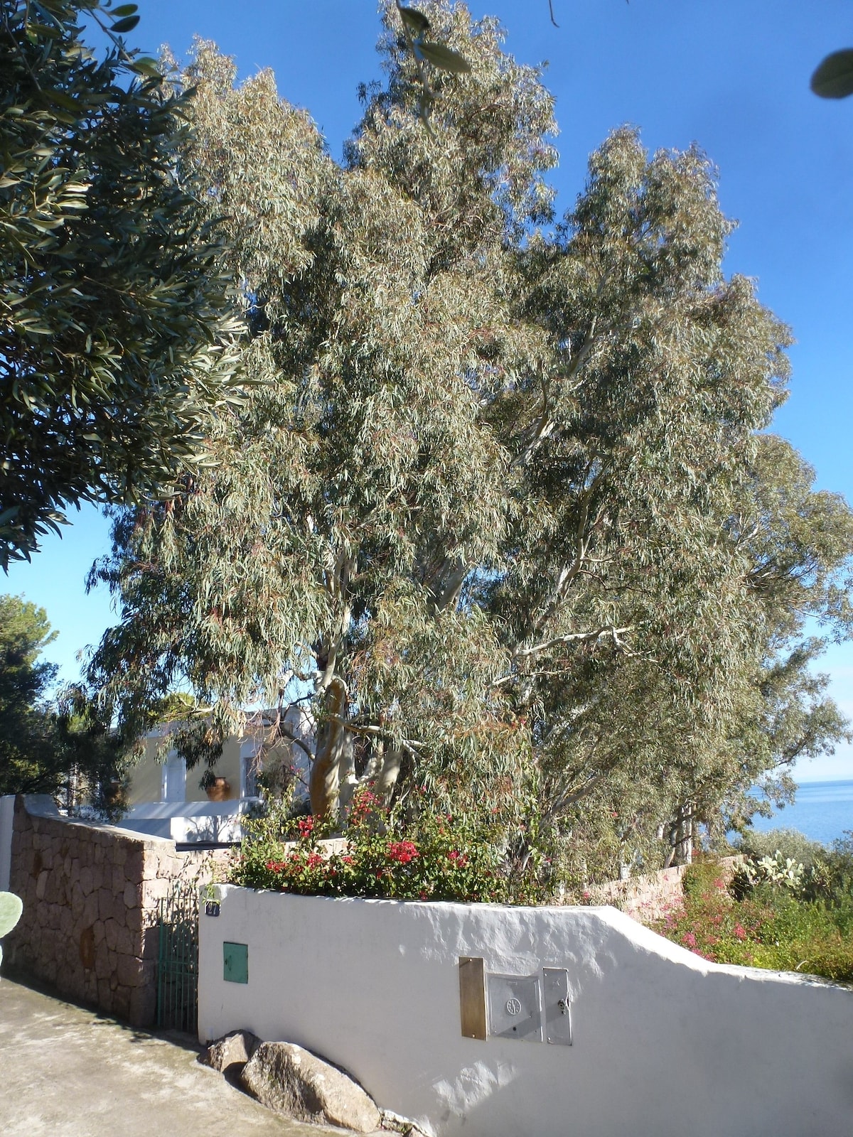 Villa and private beach in Panarea