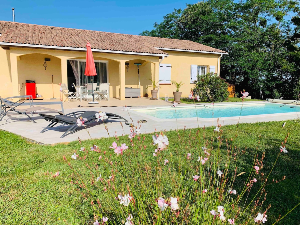 Maison au cœur de la campagne gersoise