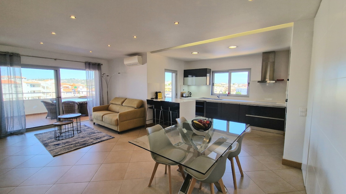 Deluxe 2 bedroom spacious apartment with BBQ