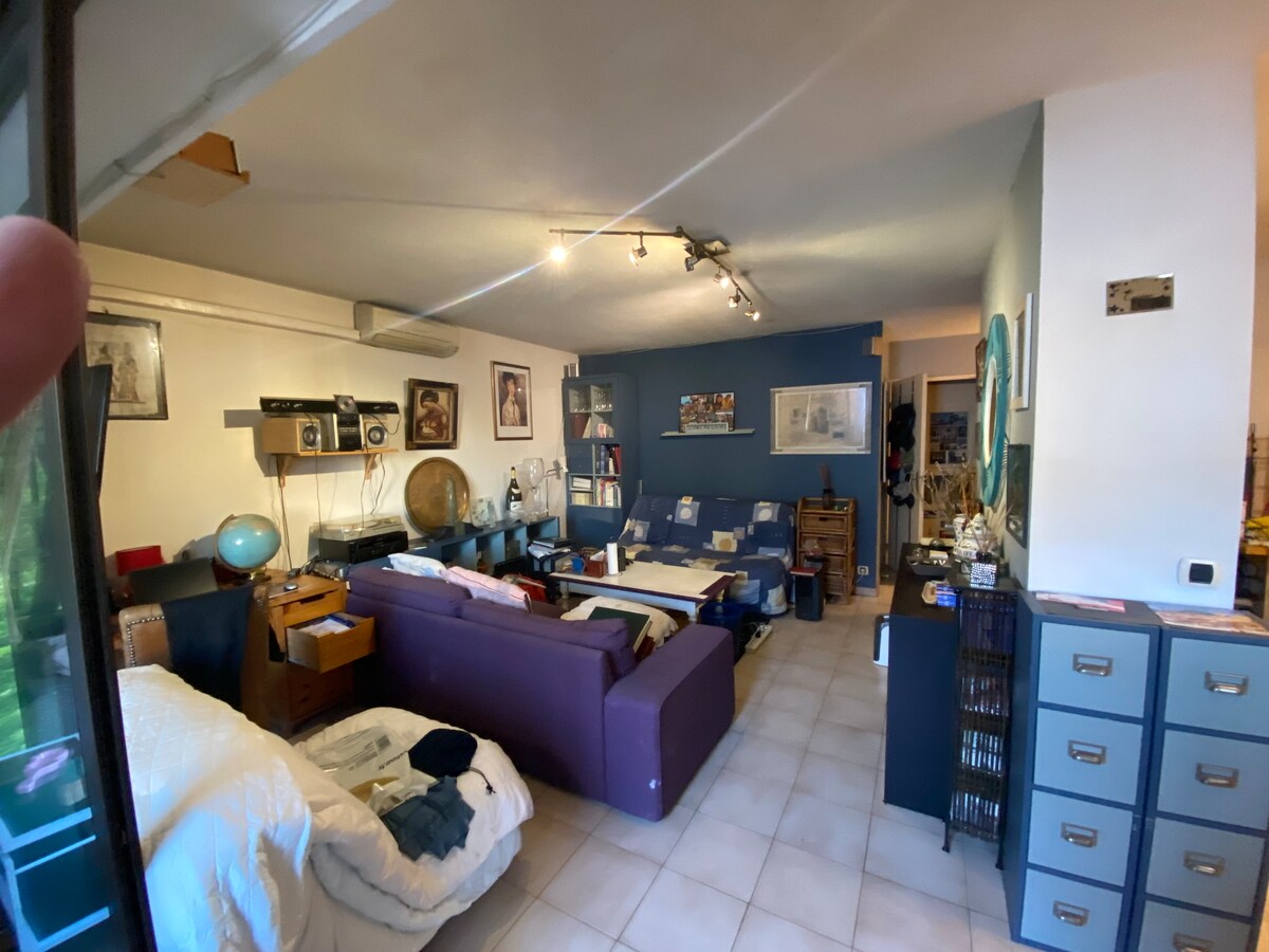 Chambre individuelle dans appartement habité