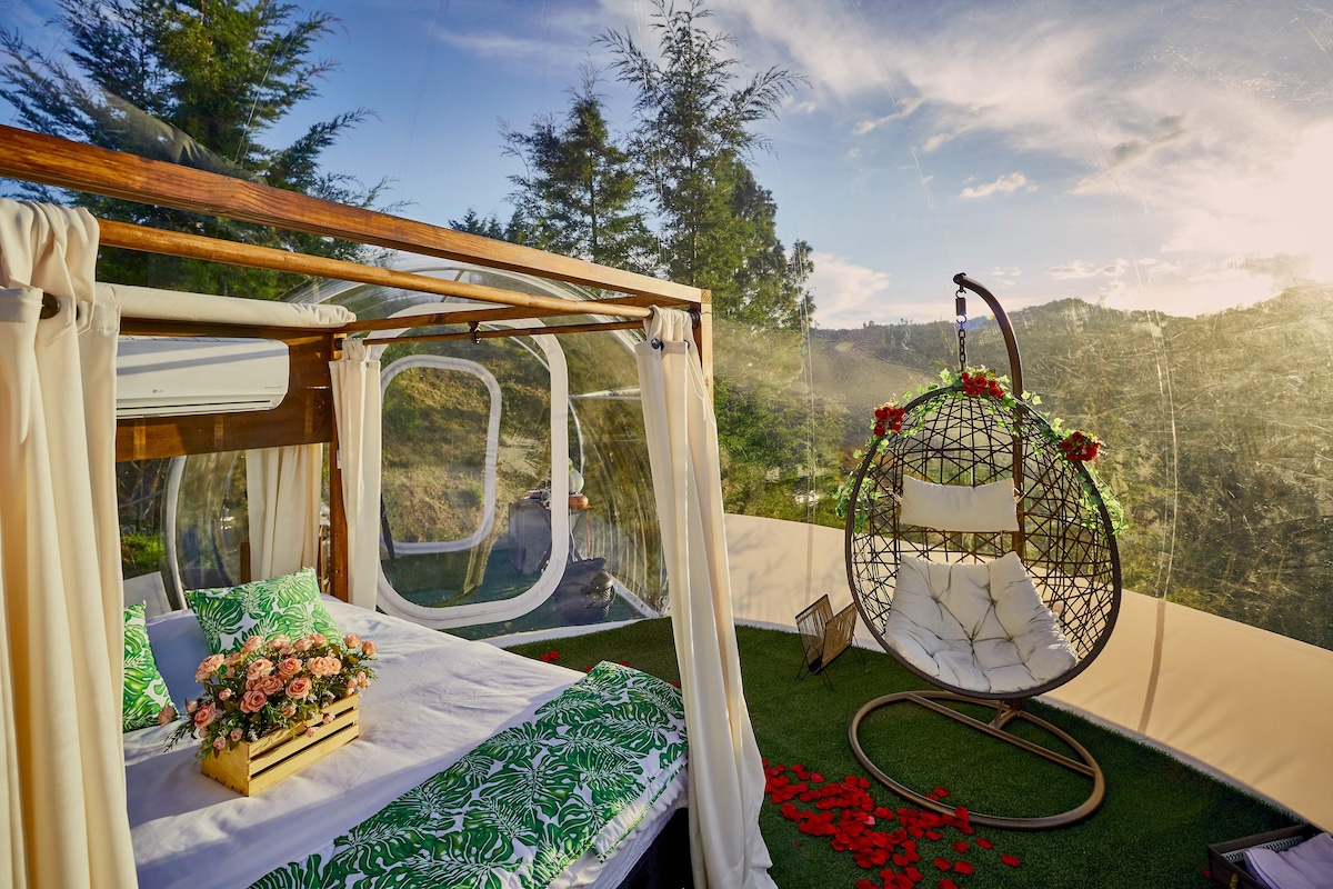 ★ BubbleSky Glamping ★ One Night Under ★4