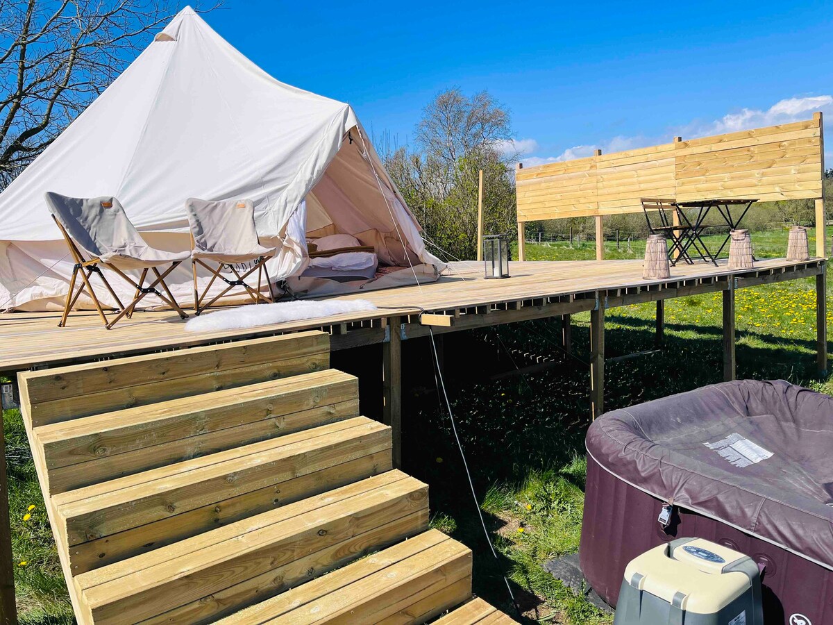 Spa + glamping ophold