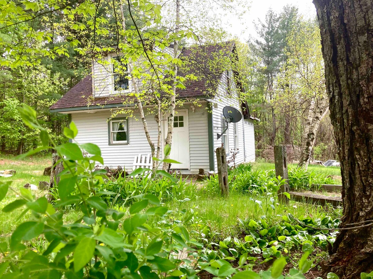 Rustic garden cottage