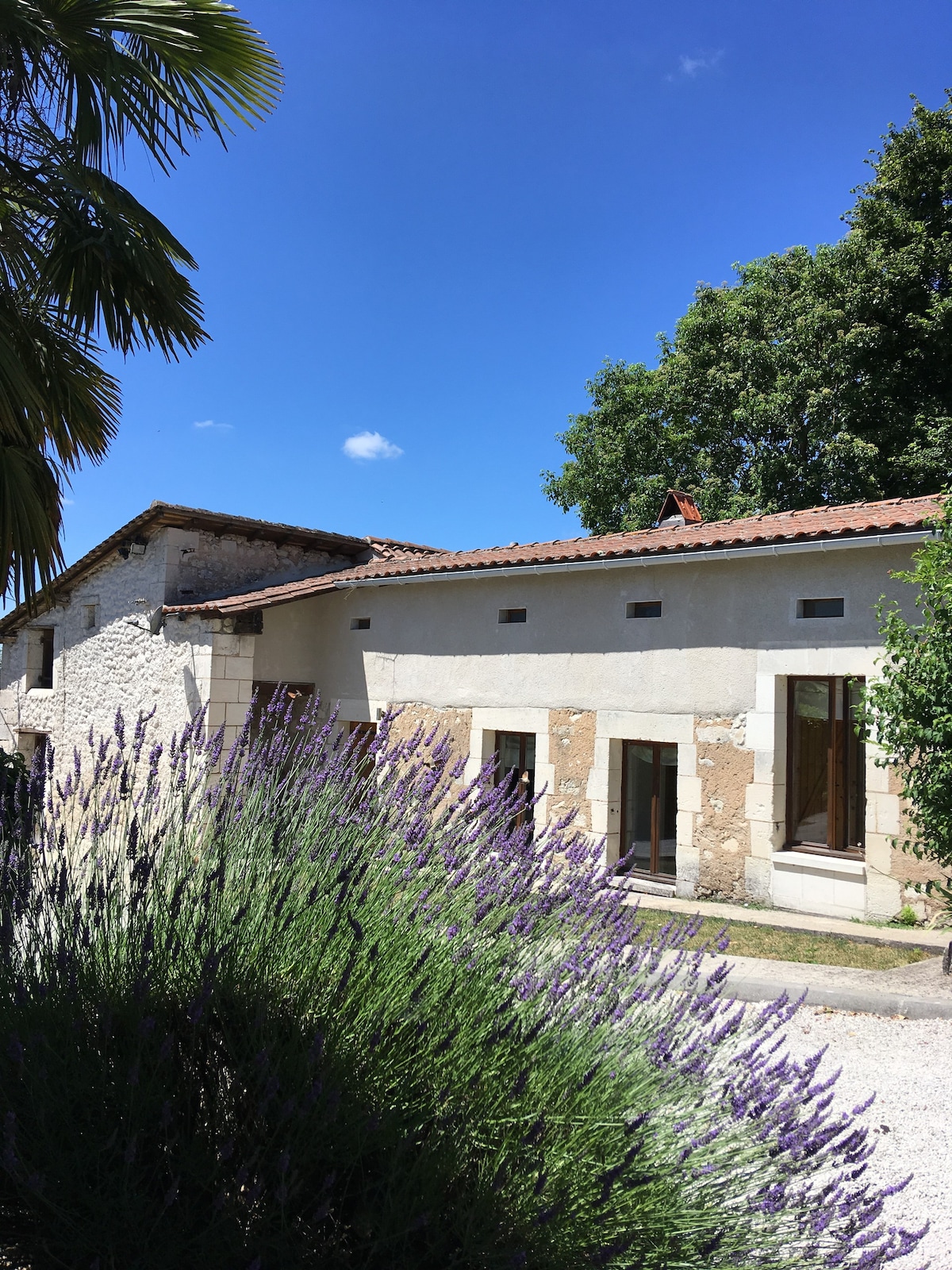 French country cottage with shared heated pool