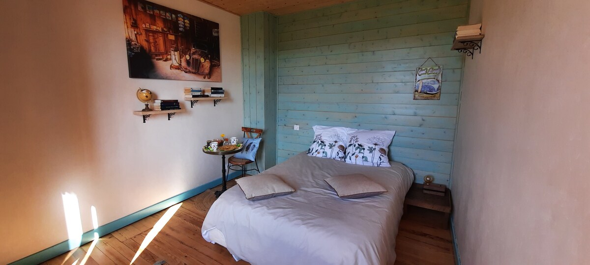 Maison Bohême Pyrénées. Chambre Luz