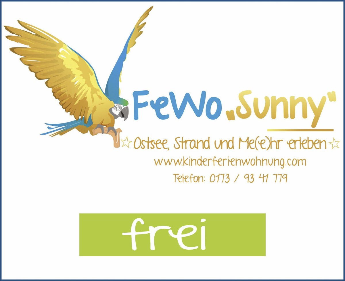 Fe/Wo "Sunny", Ostsee, Fischland Darß, 4Erw+3Ki