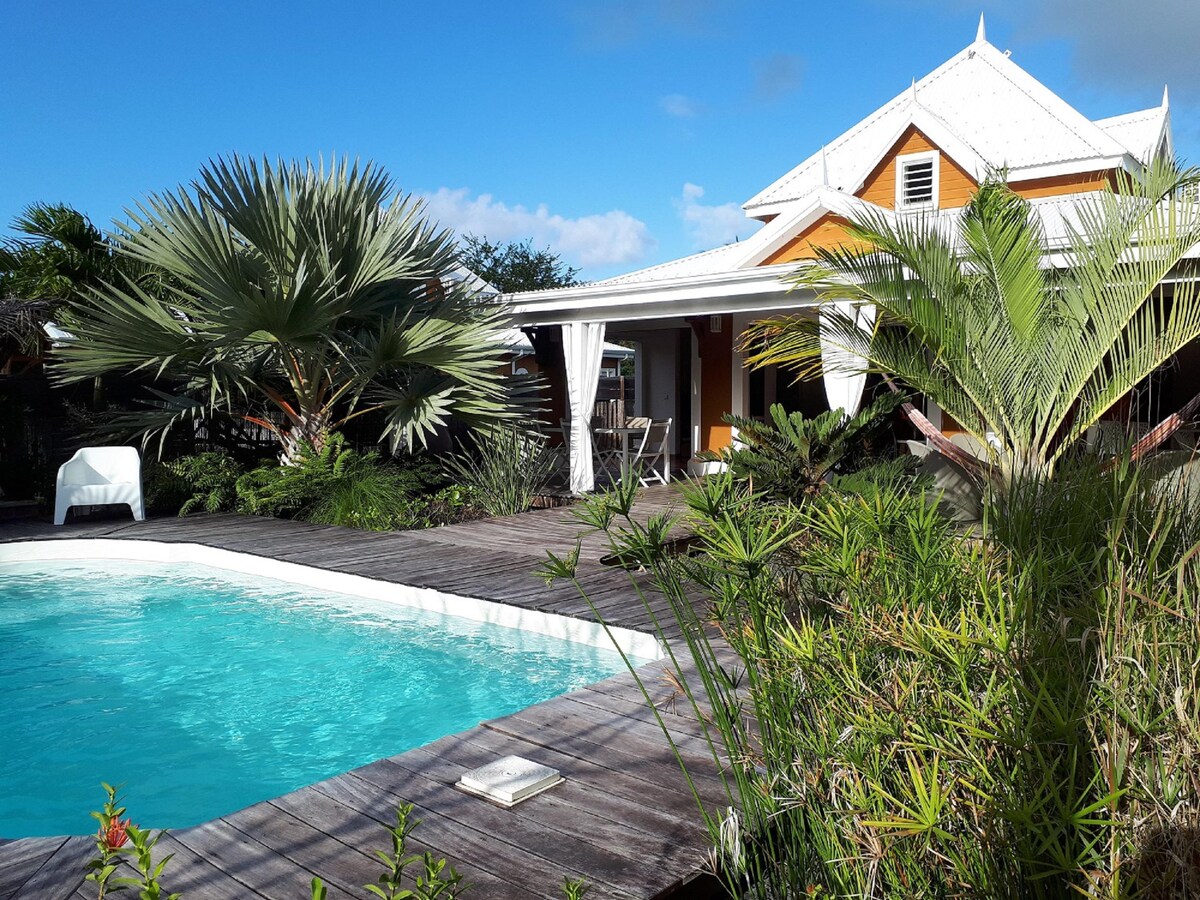 ☀Tiki-Reva villa, private pool, exotic garden☀