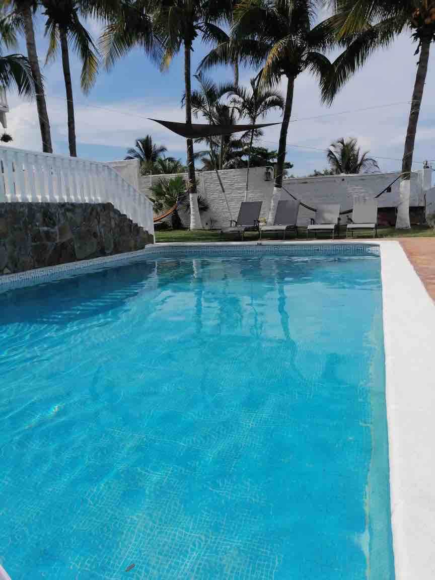 Casa Coco-amplia ，靠近海滩，带大型游泳池