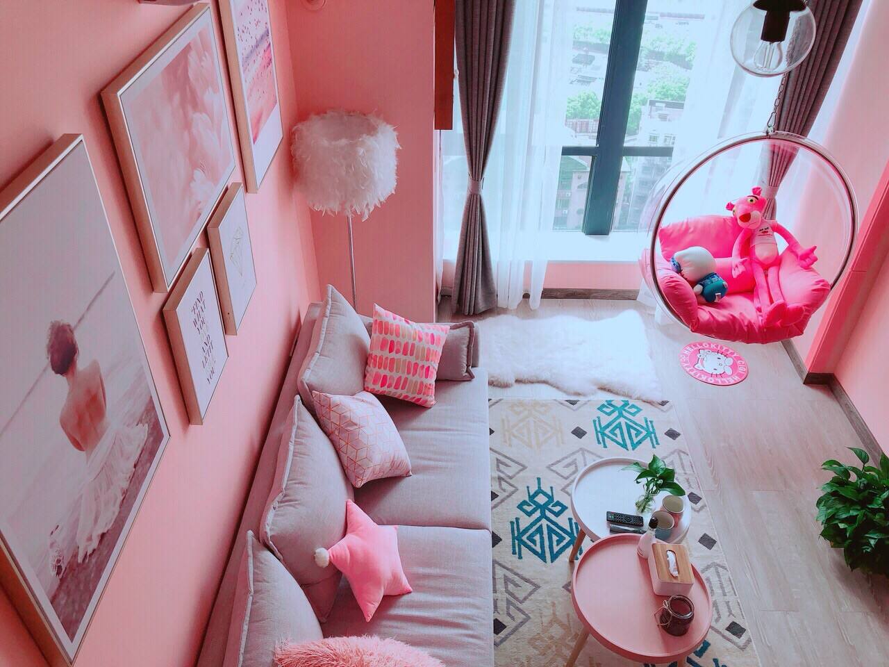 长沙少女粉loft民宿 pink house - changsha 06ehrinde kiral03k