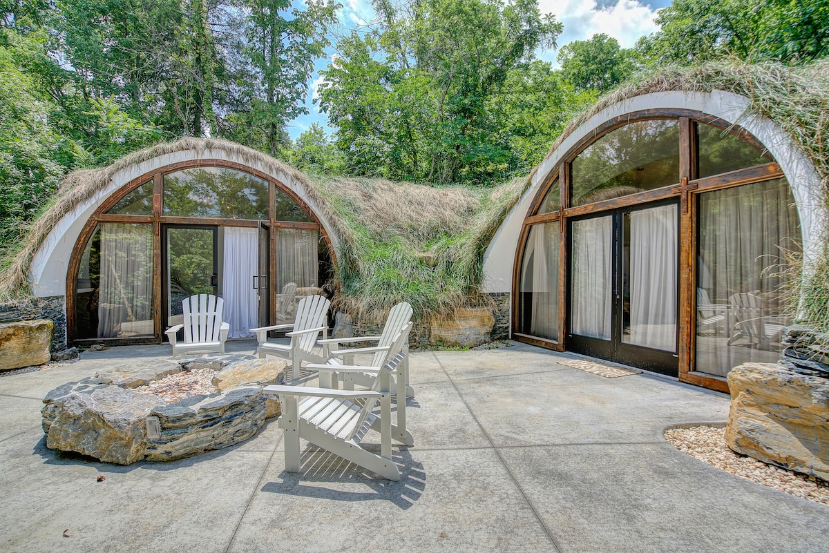 The Sassafras Dome Earth Home