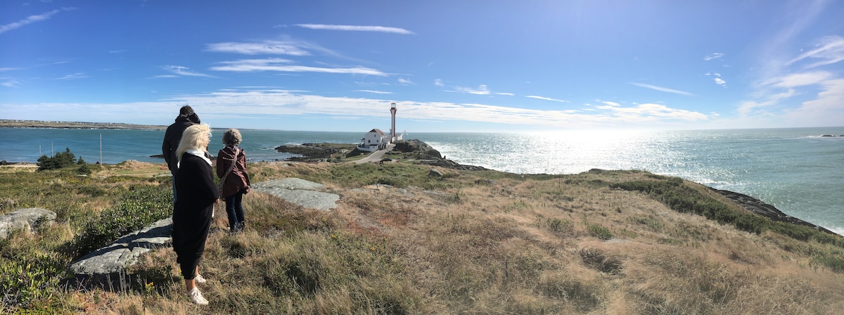 LightKeepers Cottage, Cape Forchu.距离渡轮仅10分钟路程！