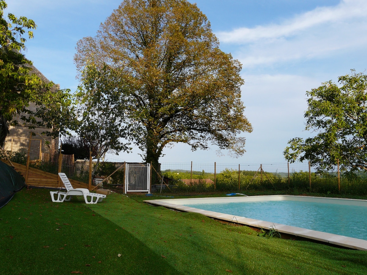 Peaceful house in Dordogne valley