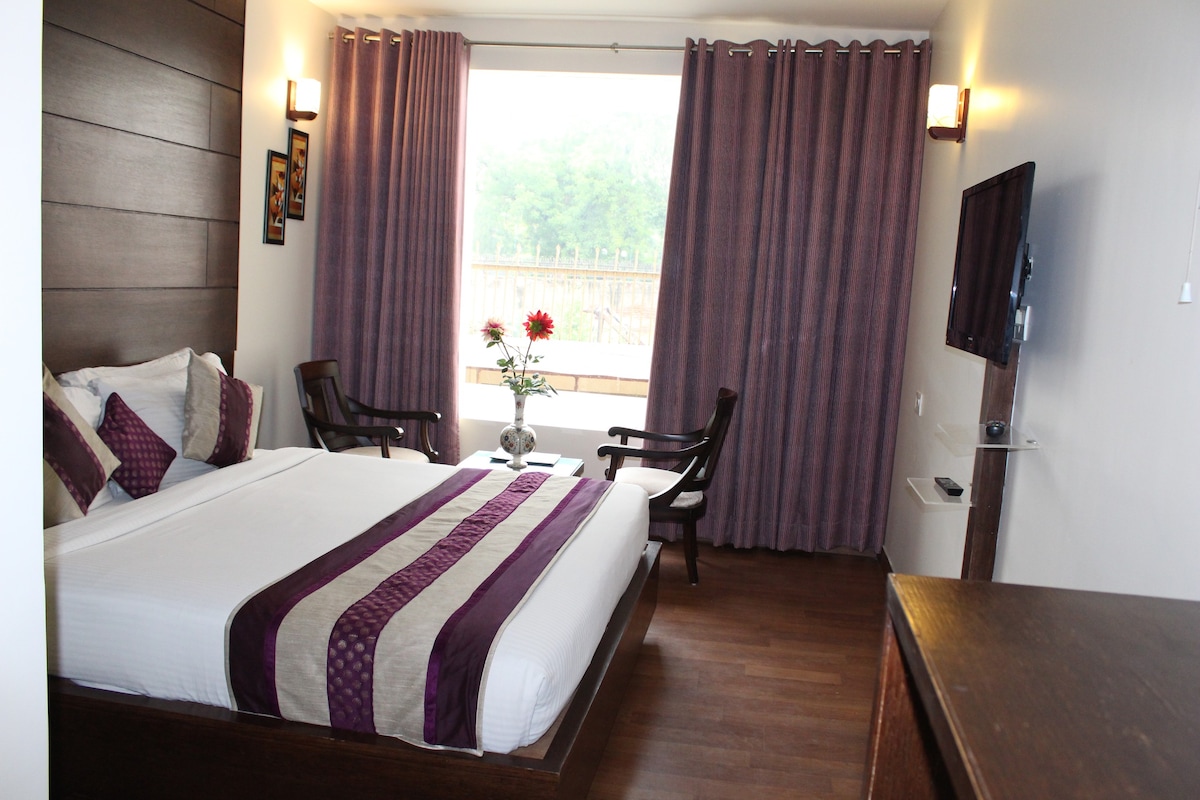 Deluxe Room, ½KM from Taj+Free English Speak Guide