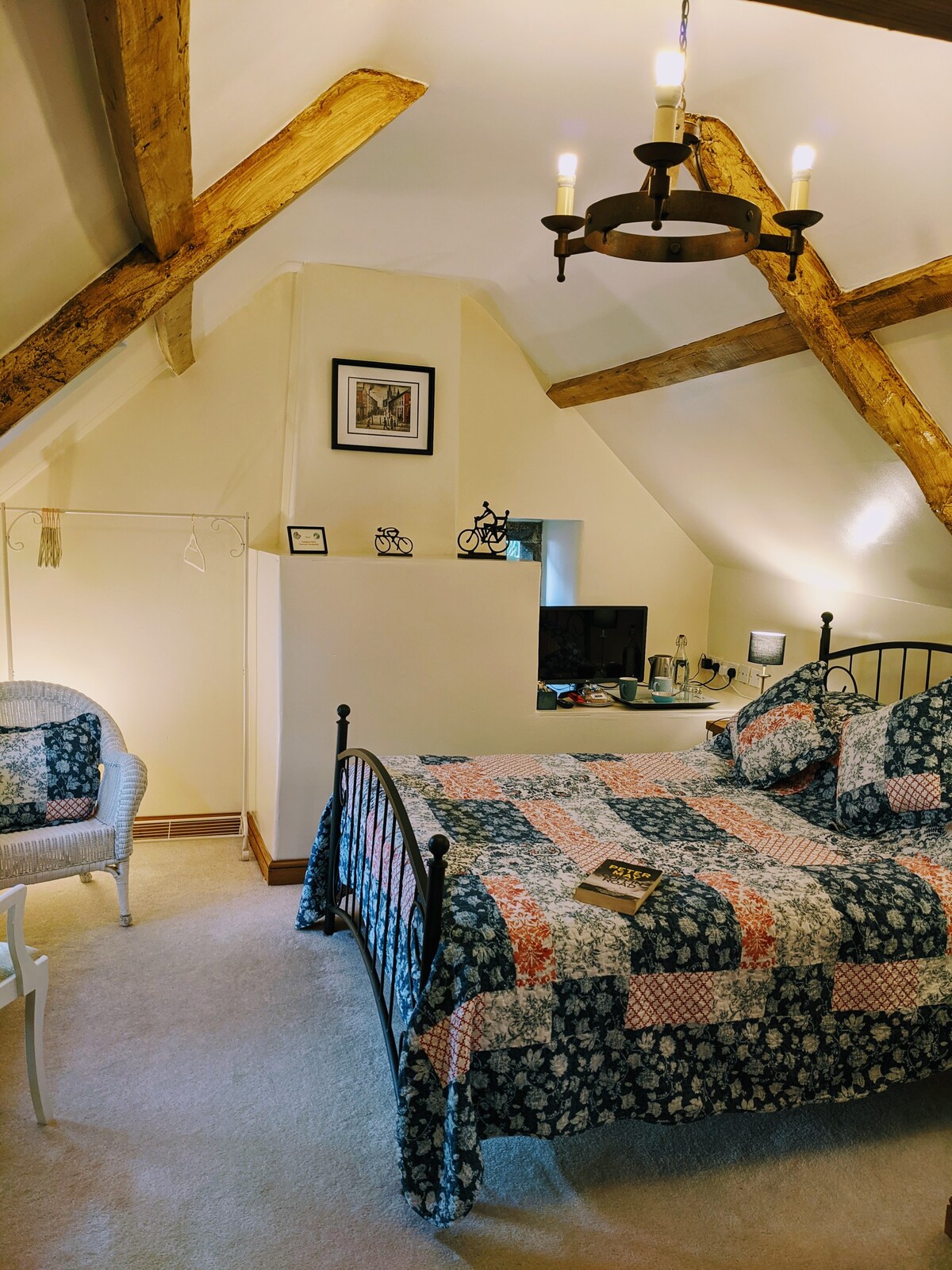 Double ensuite room nr Wells & Glastonbury