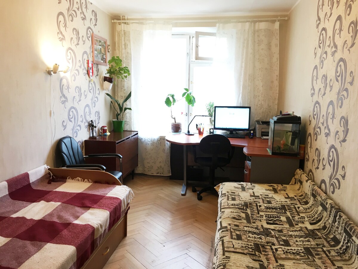 莫斯科市中心附近的舒适公寓，国际足联2018