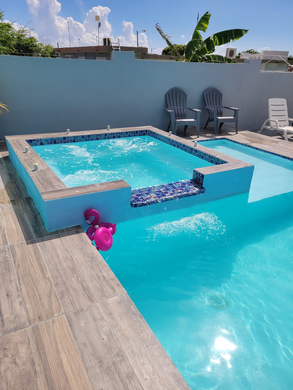 带暖气的加勒比太阳
私人泳池