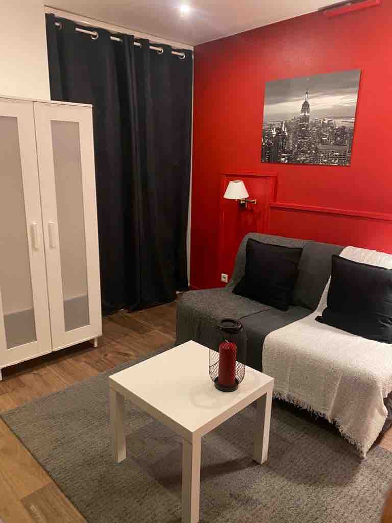 Studio center-ville RER proche Paris Orly/CDG/TGV