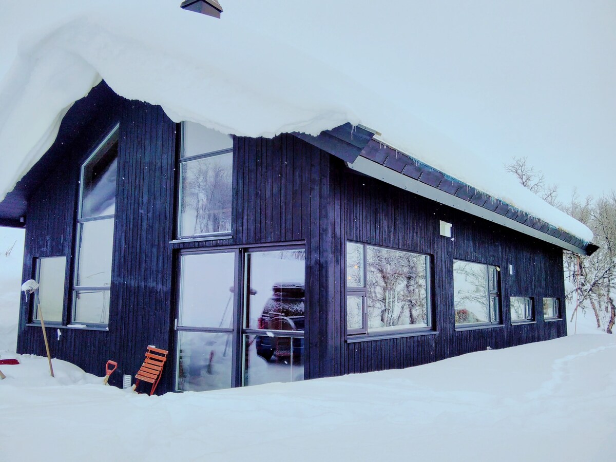 Modern mountain cabin-calm place- near Beitostølen