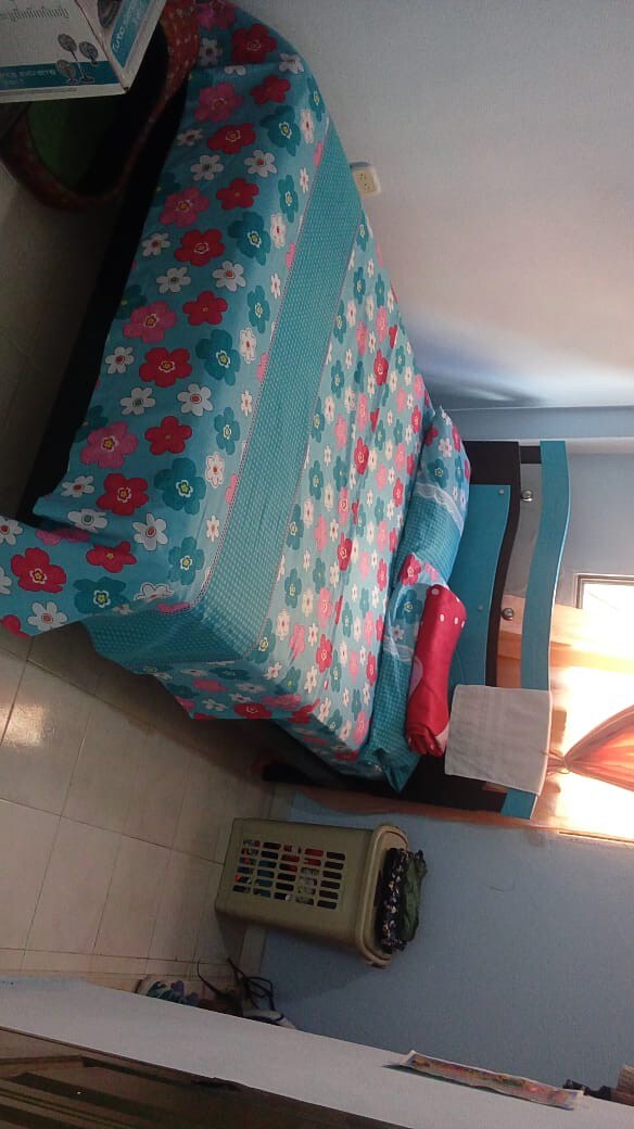 Beautiful room with double bed for single person