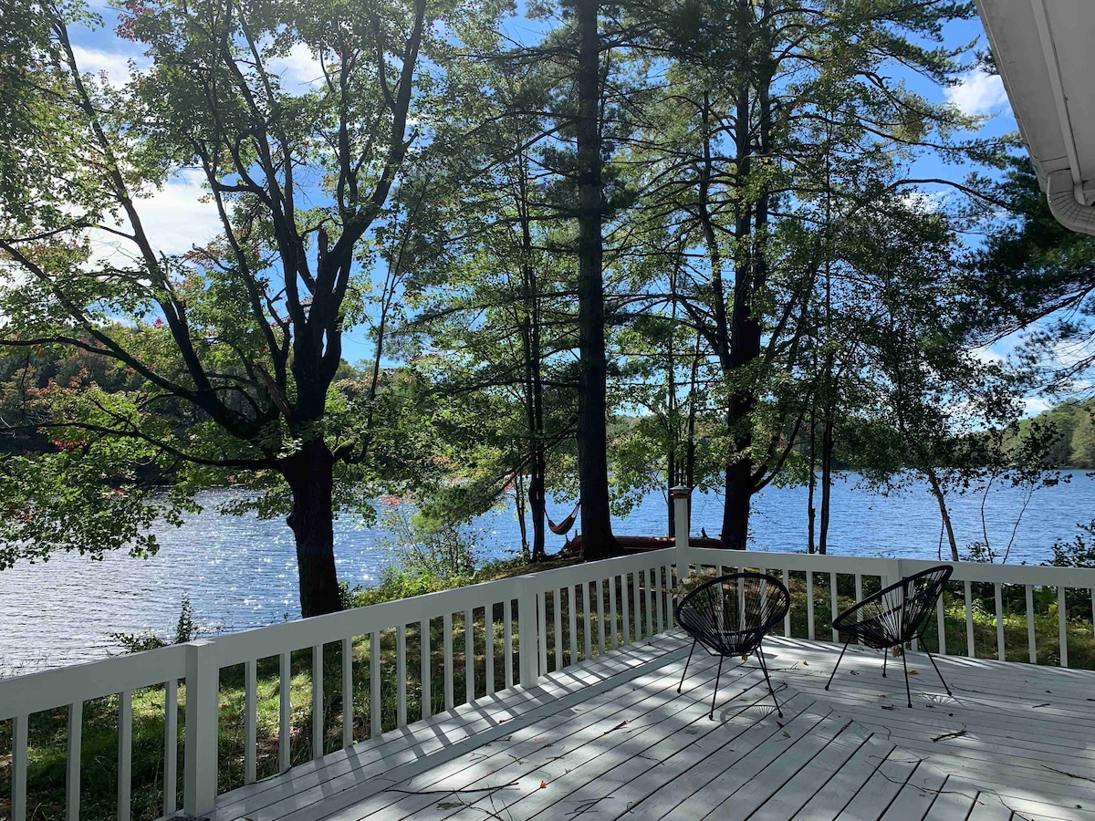 带桑拿和神奇景观的海滨湖畔别墅！