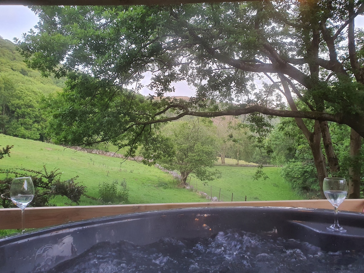 热水浴缸山景25分钟到达斯诺登沃特金小径
