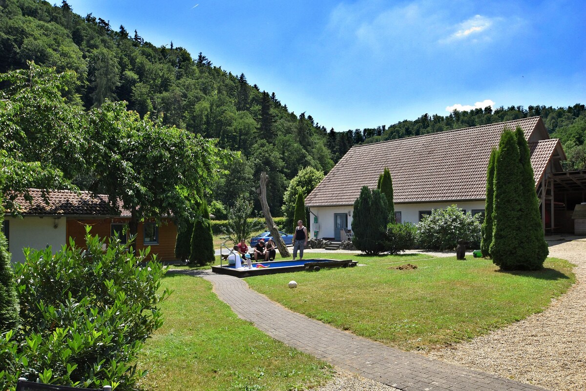 凯勒瓦尔德-埃德西国家公园（ Kellerwald-Edersee National Park ）农场的组合公寓