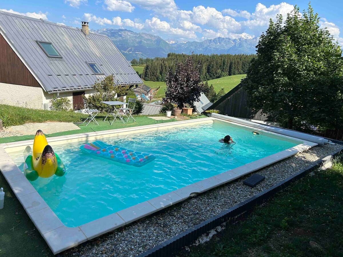 La bel'vue : maison piscine