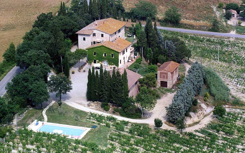 agriturismo SanGimignano的舒适公寓