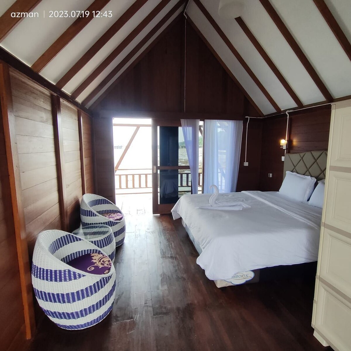 马拉图阿岛水上小木屋，仅限2间客房