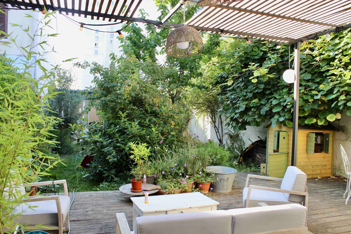 Maison avec Jardin et patio à 200m de Paris