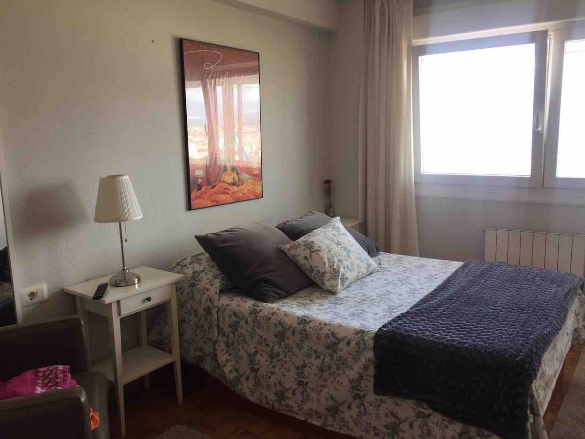 Vigo.Vialia市中心舒适公寓。