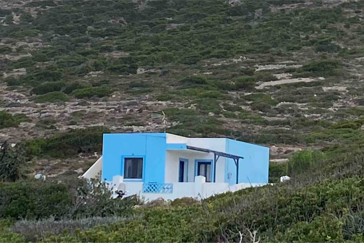The Blue House In Finiki