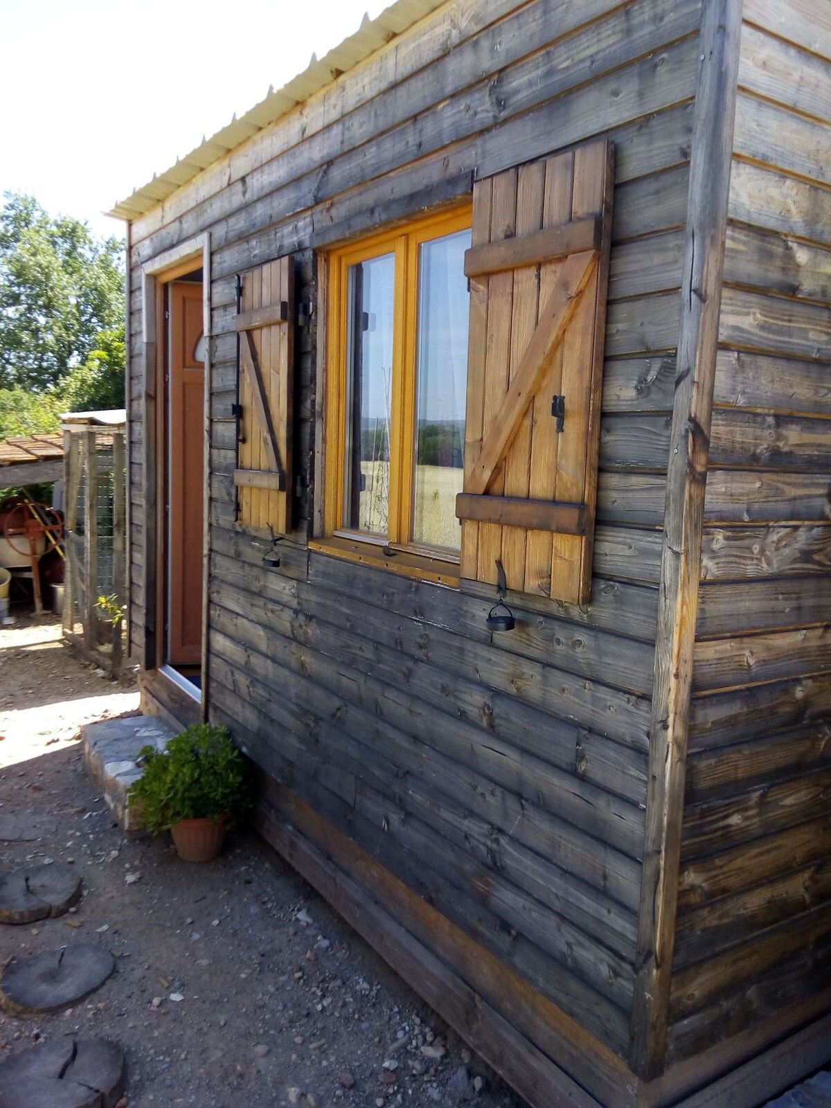 chambre Chalet en bois  insolite pour nuit zen