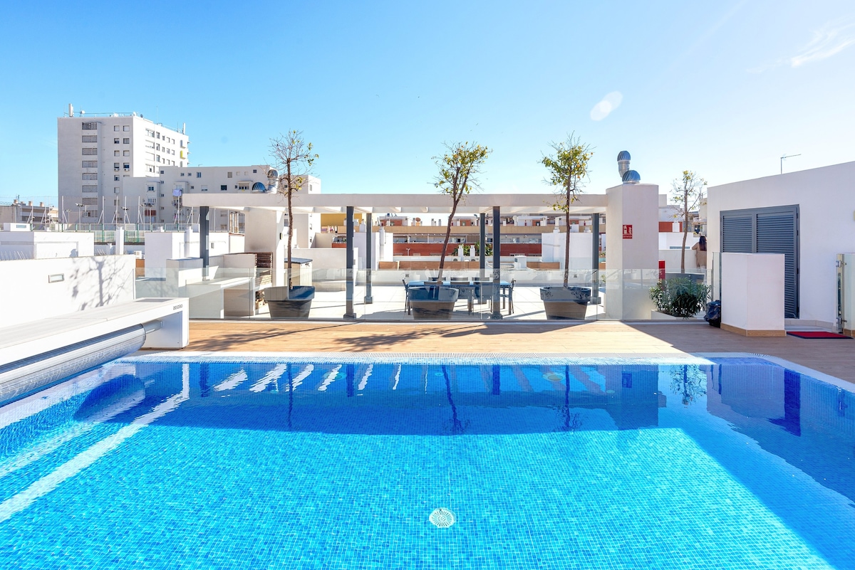 Centro+Terrace+Pool+Free Parking